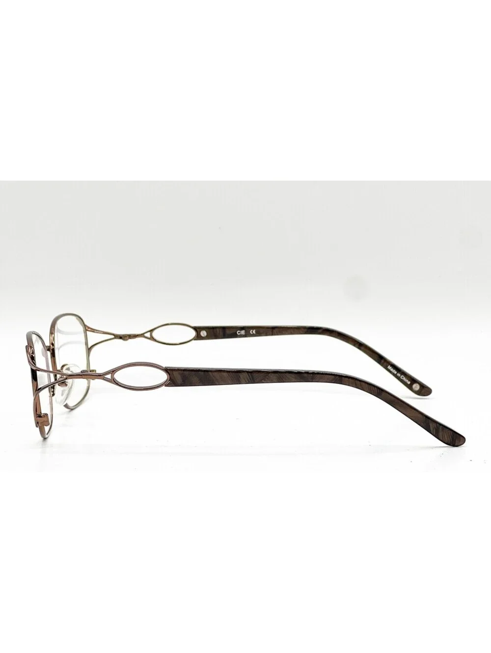 Classique Eye Essentials Sec119 C2 Bronze Authentic Eyeglasses 53-17-130